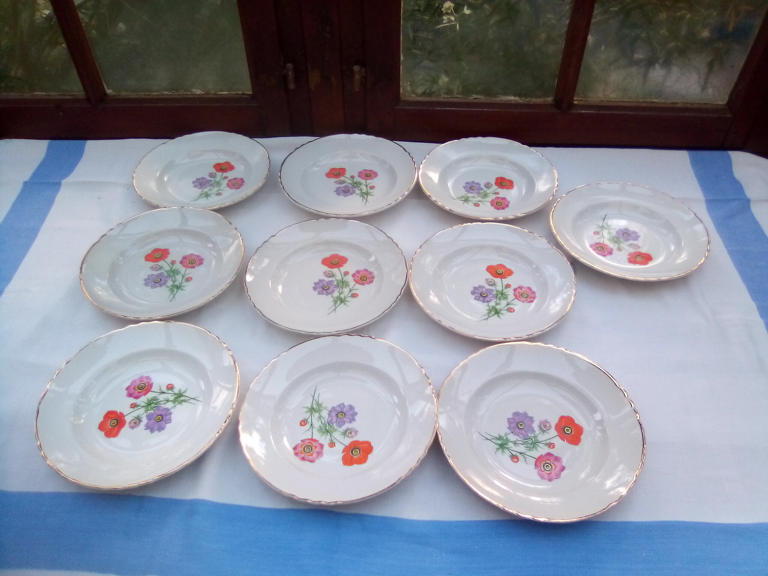 10 hollow plates Beaulieu / Moulin des loups