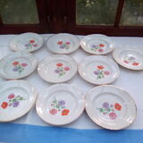 10 hollow plates Beaulieu / Moulin des loups