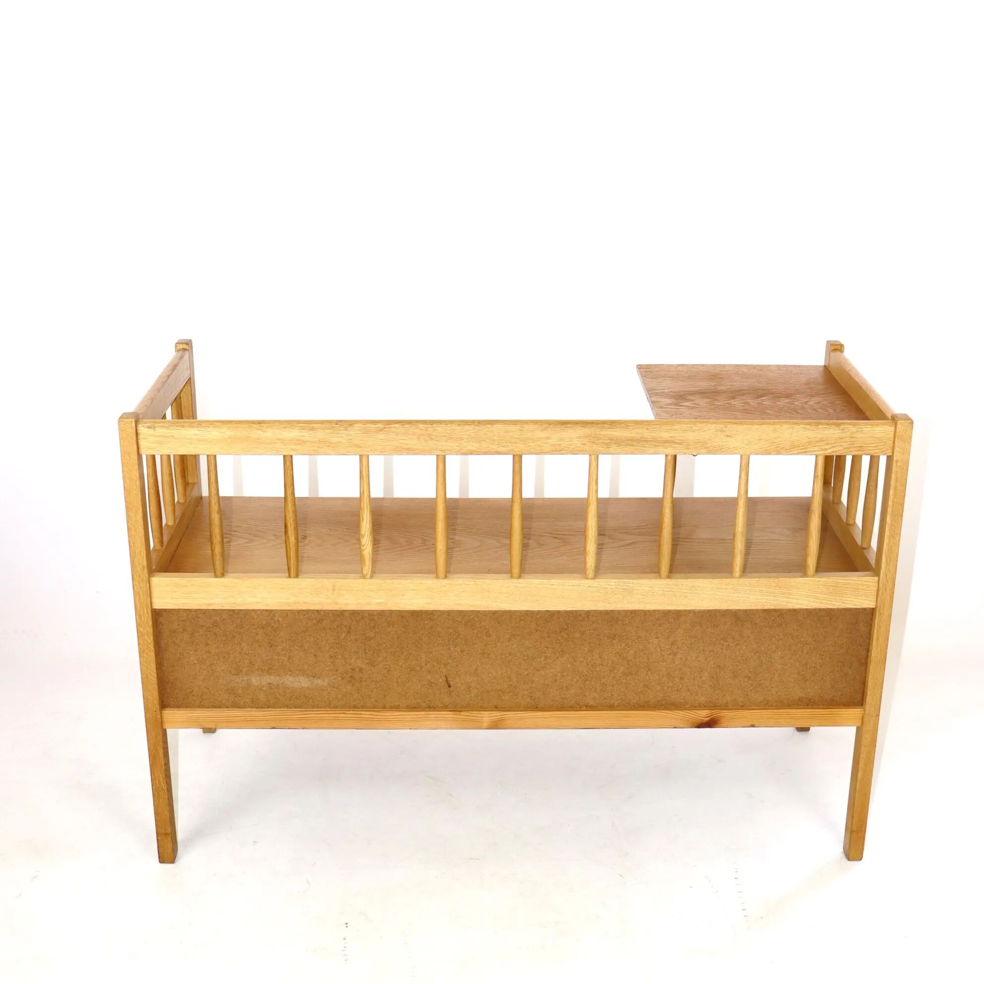 Banc en chêne années 60
