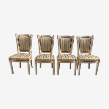 Series of 4 chairs