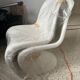 Paire de chaises blanches Verner Panton édition Vitra