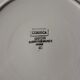 Hollow round dish corsica digoin sarreguemines blue art deco