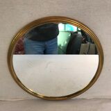 Former golden metal service tray