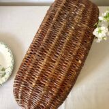 Basket, woven wicker basket