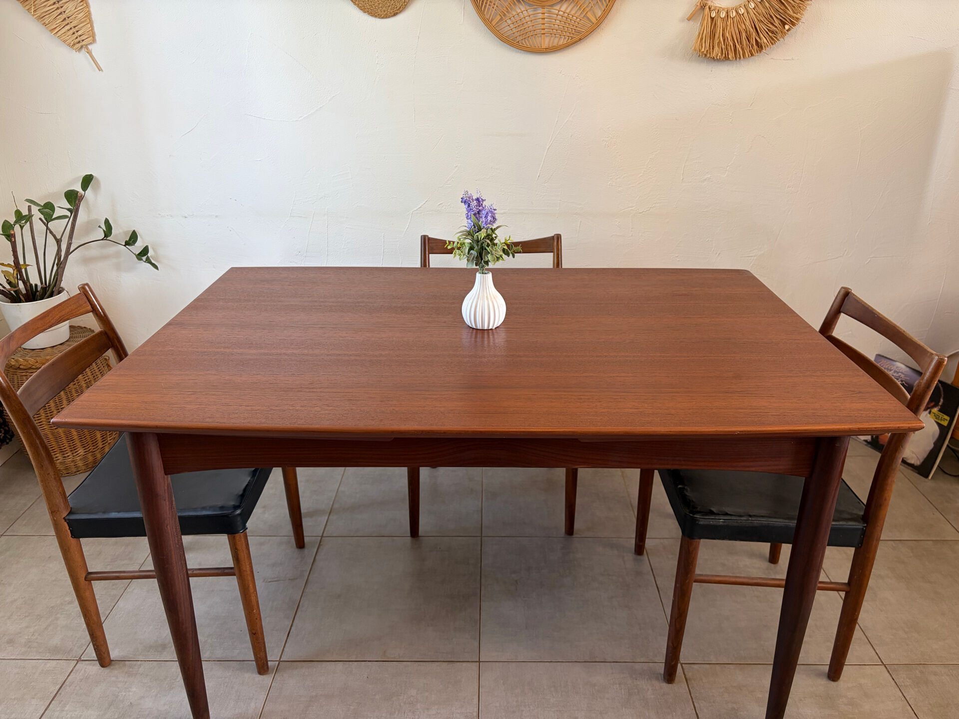 Scandinavian teak table Samcom