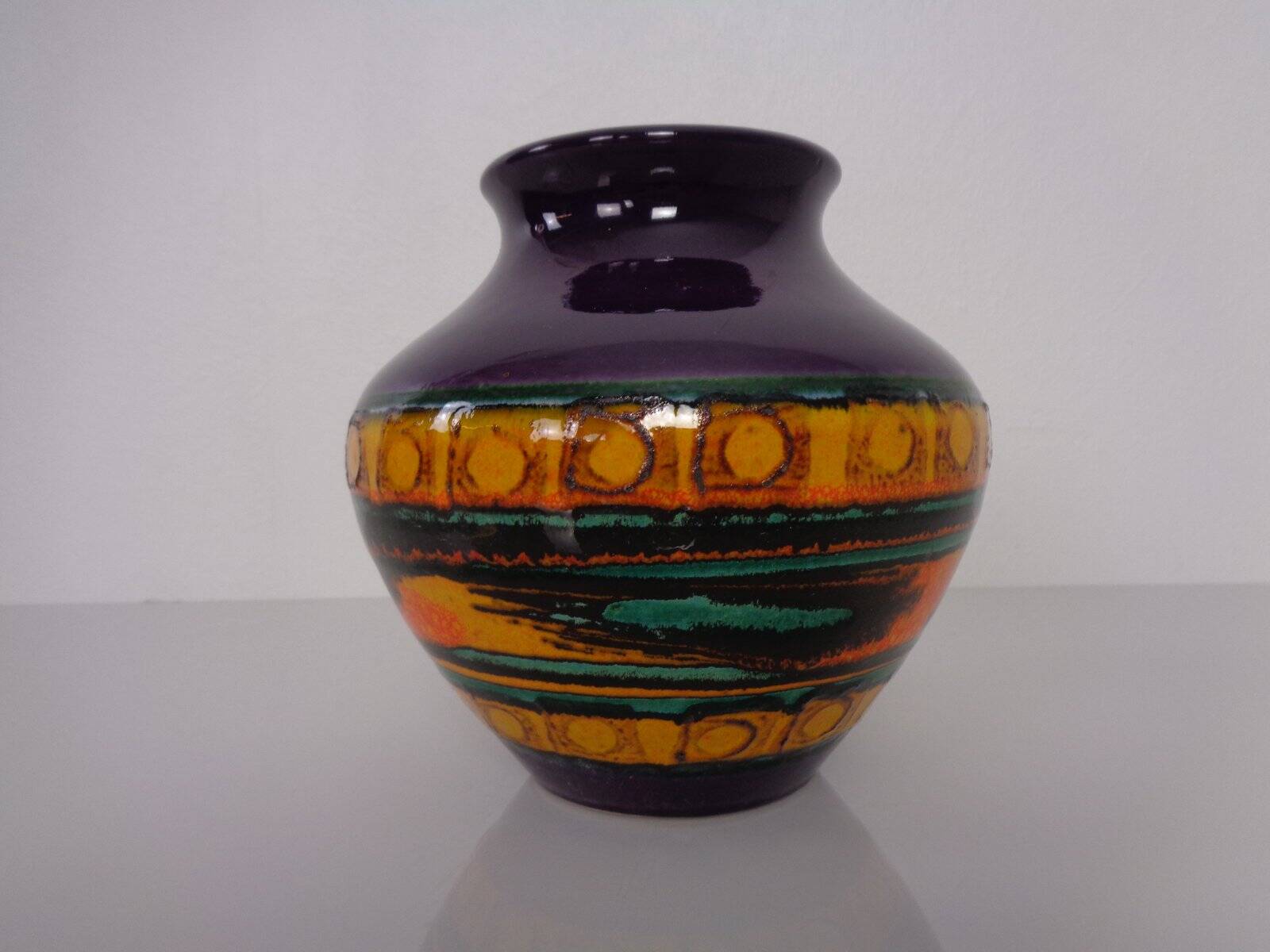 Pop Art Ceramic 487 15 Vase from Dümler & Breiden, Germany, 1970s