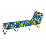 Deckchair deck vintage camp bed lafuma - 70s