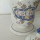 Pharmacy pot in faience