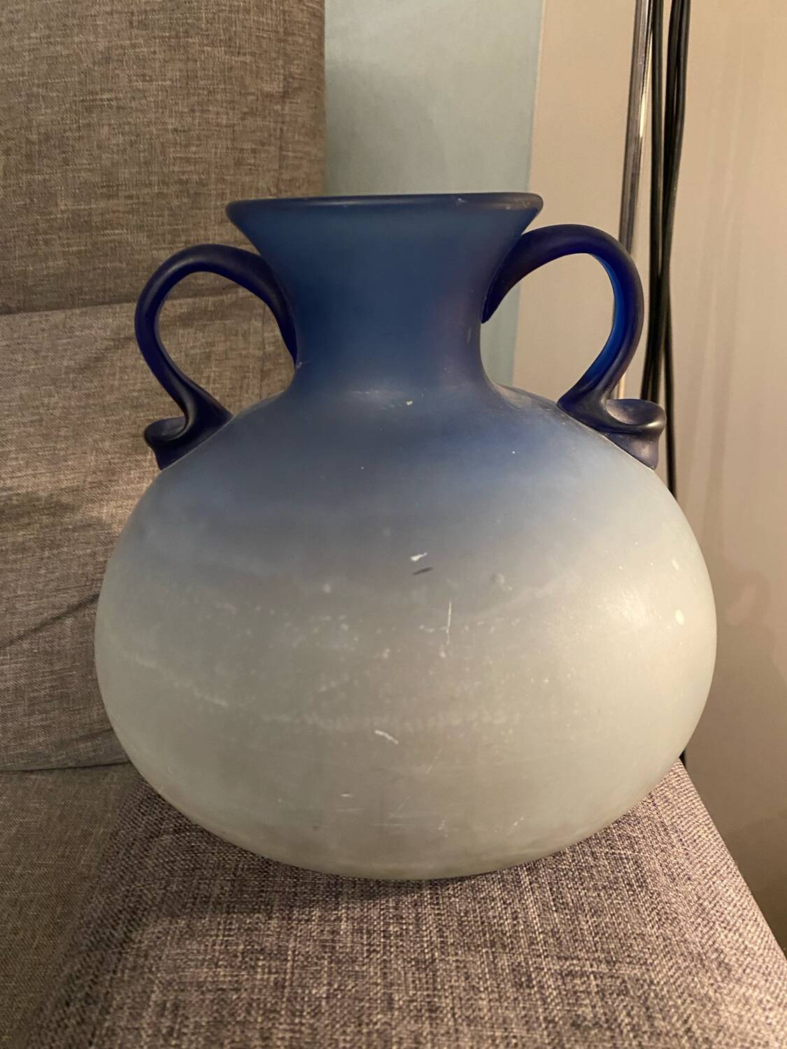 Vase en verre