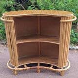 1950s bamboo and rattan tiki bar
