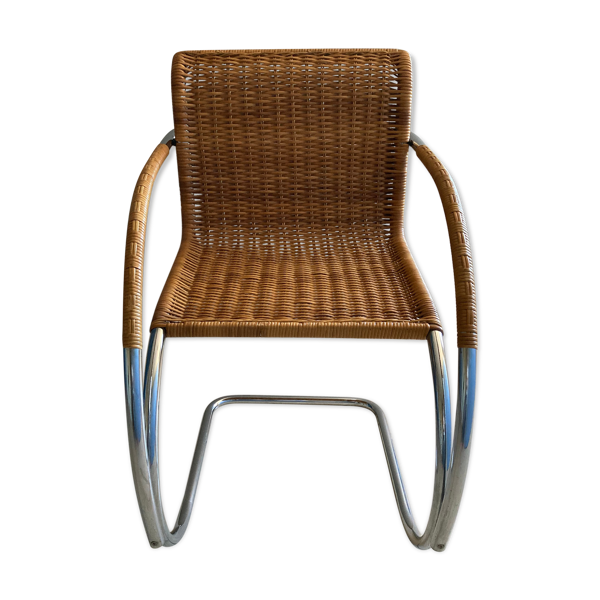 Fauteuil MR20 par Ludwig Mies Van Der Rohe