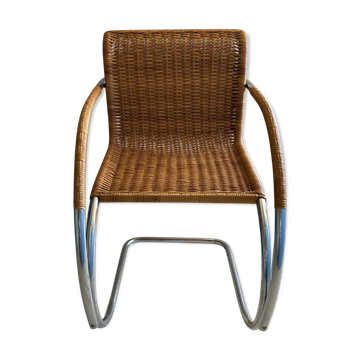 Fauteuil MR20 par Ludwig Mies Van Der Rohe