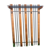 Vintage 60s hanging wall coat door