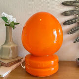 Orange mushroom lamp 70s
