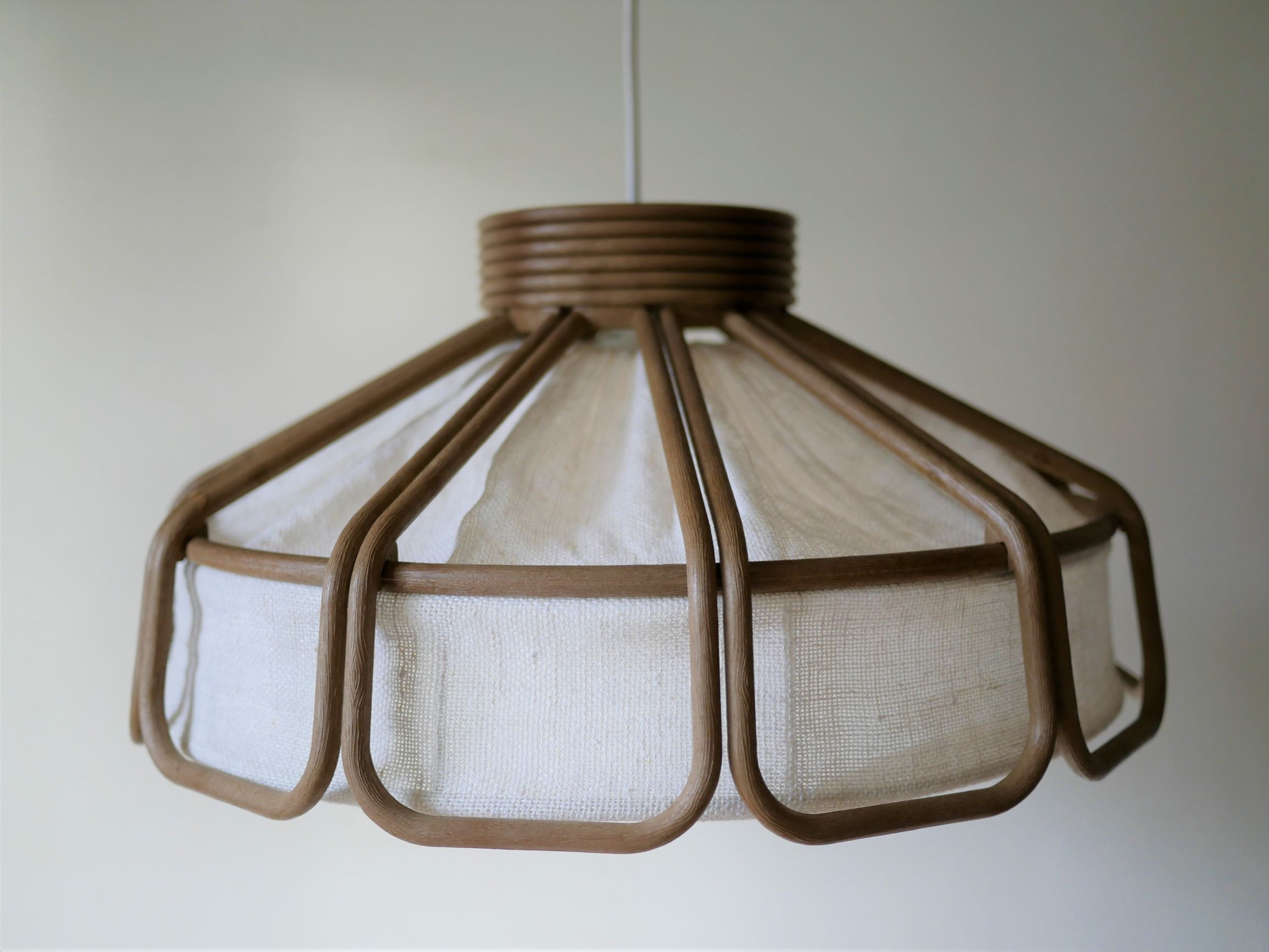 Vintage rattan imitation  hanging