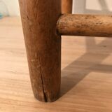 Light wooden stool