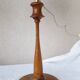 Paire de lampes bois