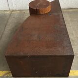Corten steel coffee table