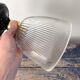 Plafonnier en verre holophane