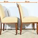 Paire de Chaises en Acajou de Cuba, époque Restauration – Début XIXe