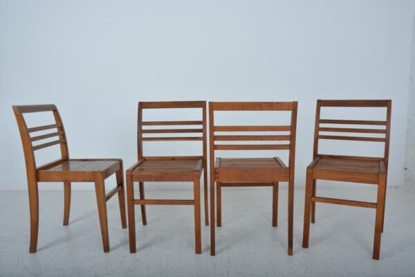 Set of 4 chairs by René Gabriel 1948