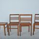 Set of 4 chairs by René Gabriel 1948