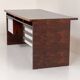 Rare double-sided “Vario” desk by Werner Wölfer for V-Form