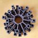 Candle holders Jens Quistgaard for Paro, Denmark 1960