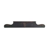 Black pediment