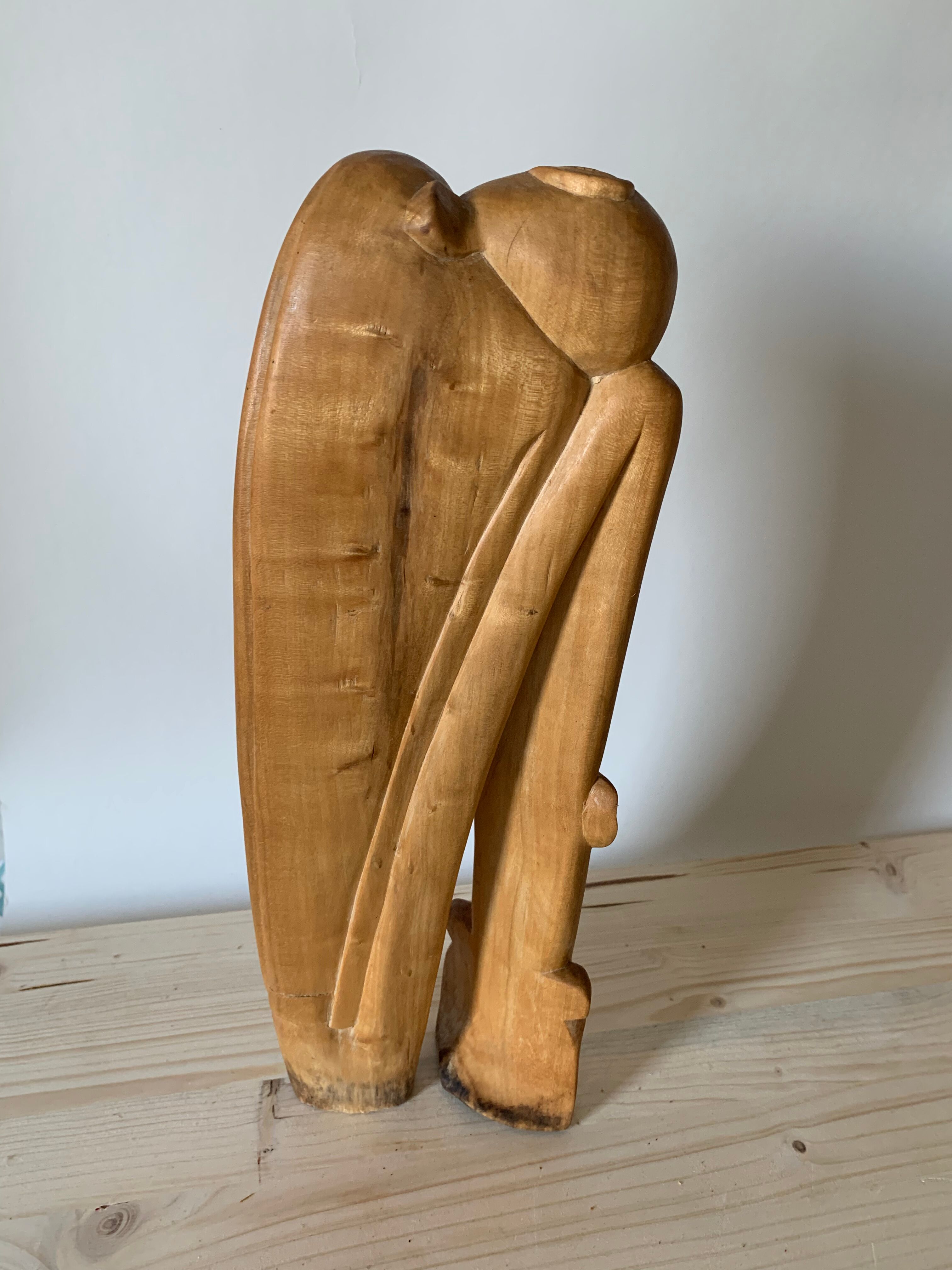 Wooden sculpture