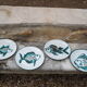 Fish decor plate by Robert Picaud - vallauris
