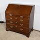 Scribanne chest of drawers in solid mahogany, Georgian period, England – 18th century