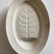 Poultry dish in earthenware Creil and Montereau