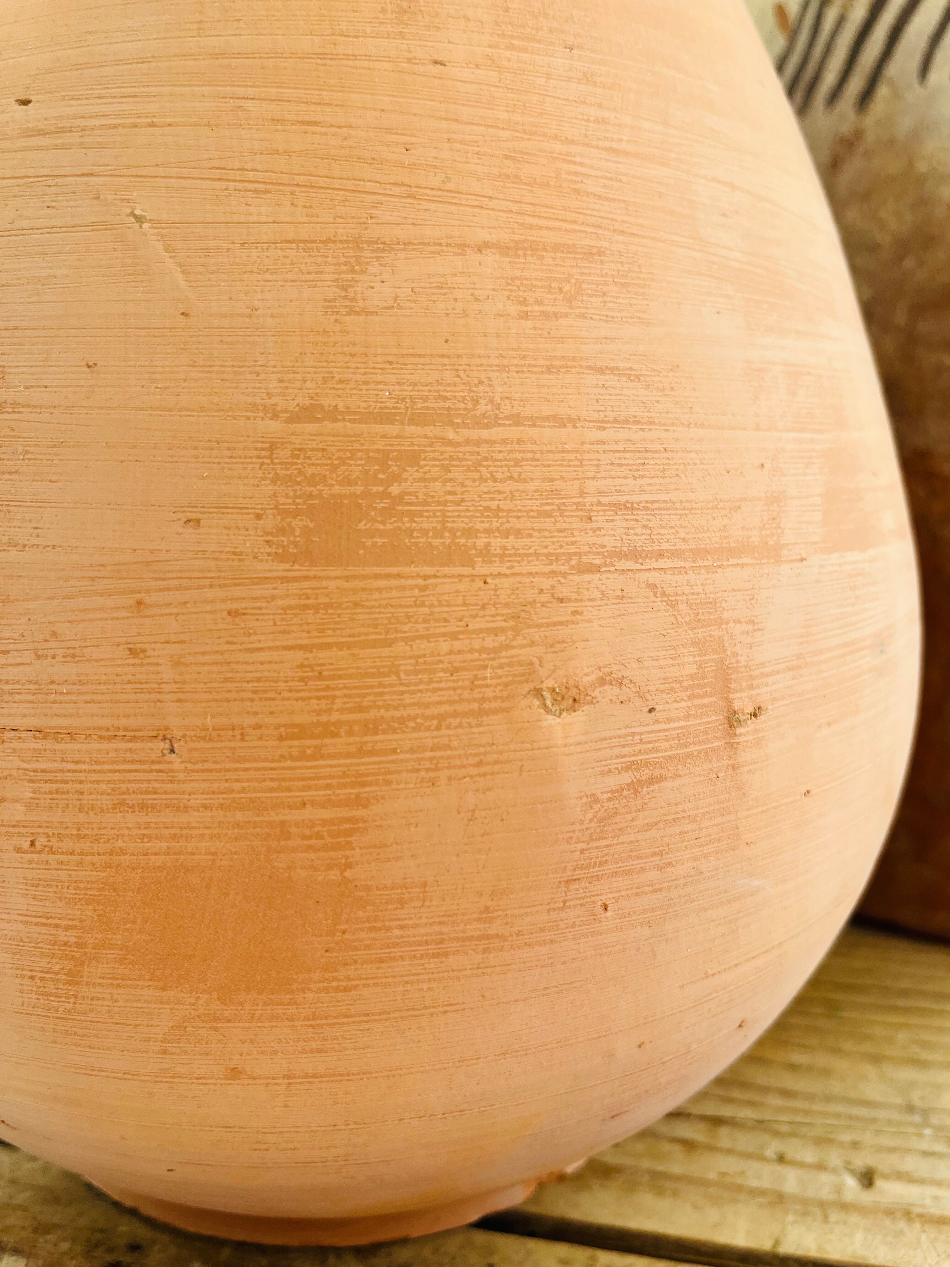 Moroccan terracotta vase