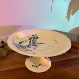 Gien porcelain compote bowl