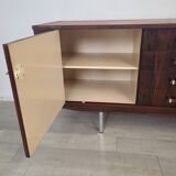 Large modernist rosewood sideboard, Scandinavian design, 1970s vintage