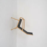 Lamintated beech and gauze design lounge chair