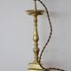 Golden metal lamp base