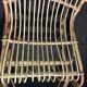 Rocking chair en rotin