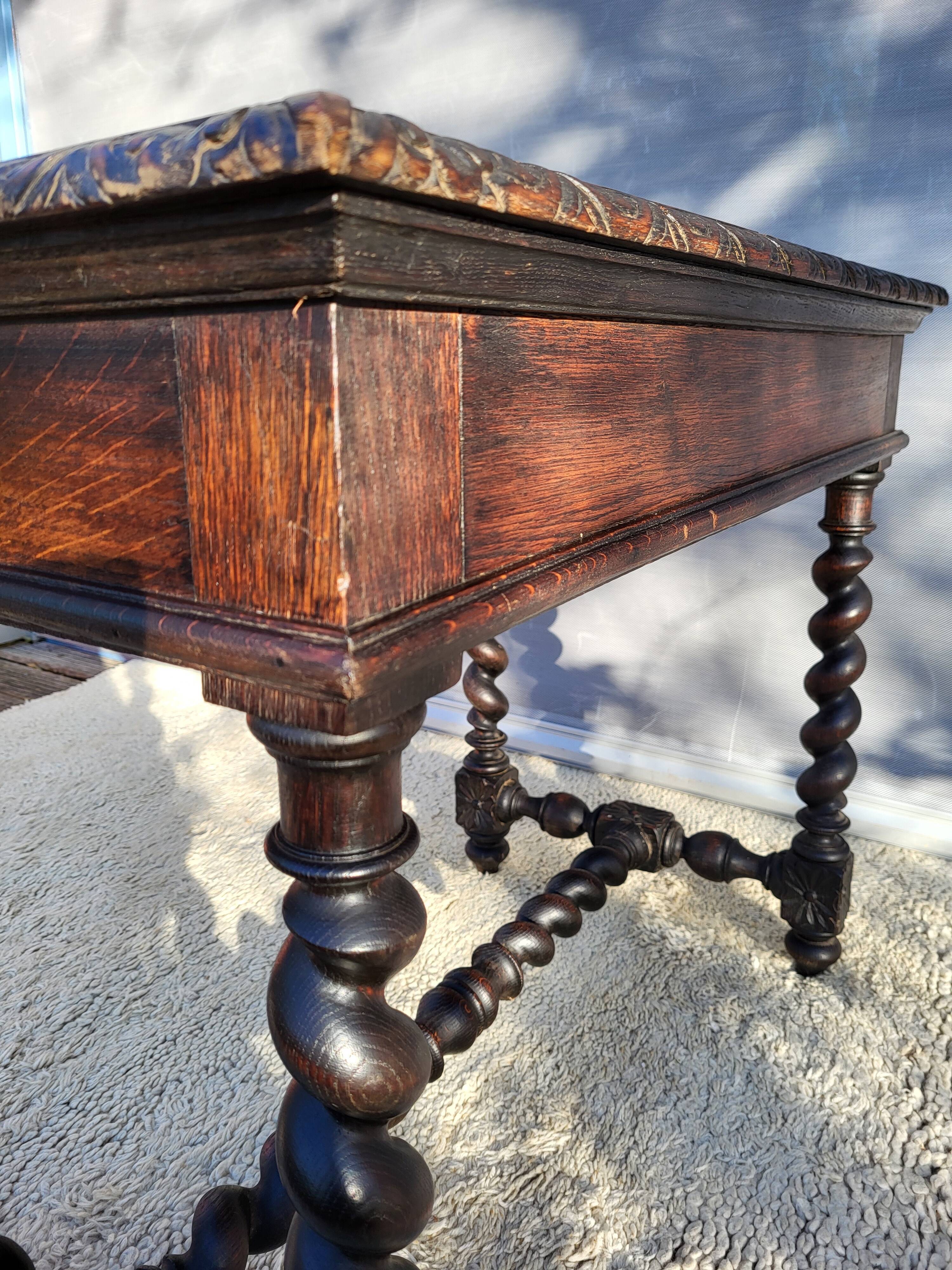 Louis XIII writing desk from the 19th century