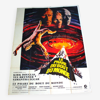 Original science fiction cinema poster "The Lighthouse at the End of the World" 1971 Kirk Douglas 120x160 cm