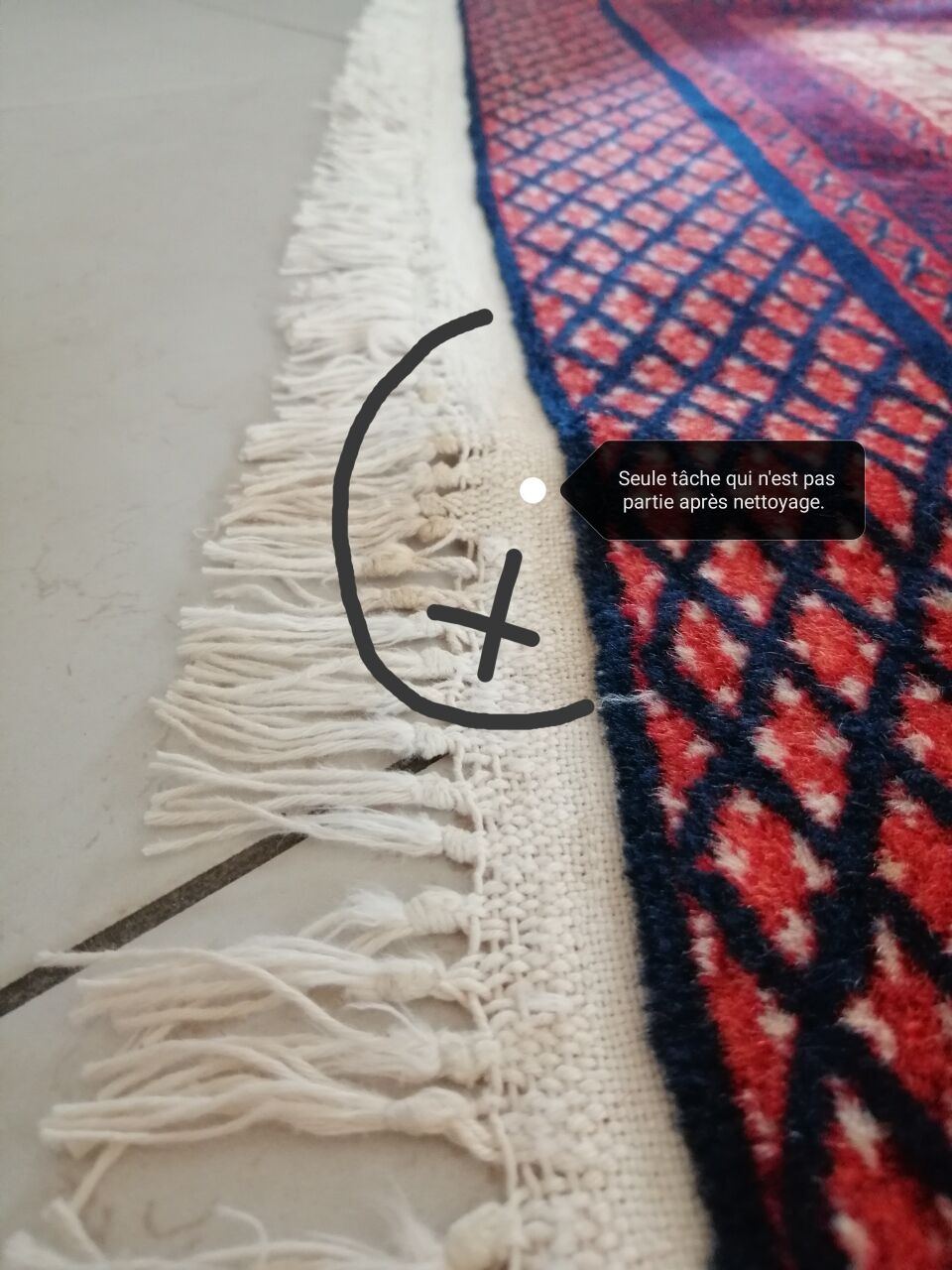 Vintage pakistan bukhara carpet  220x300cm