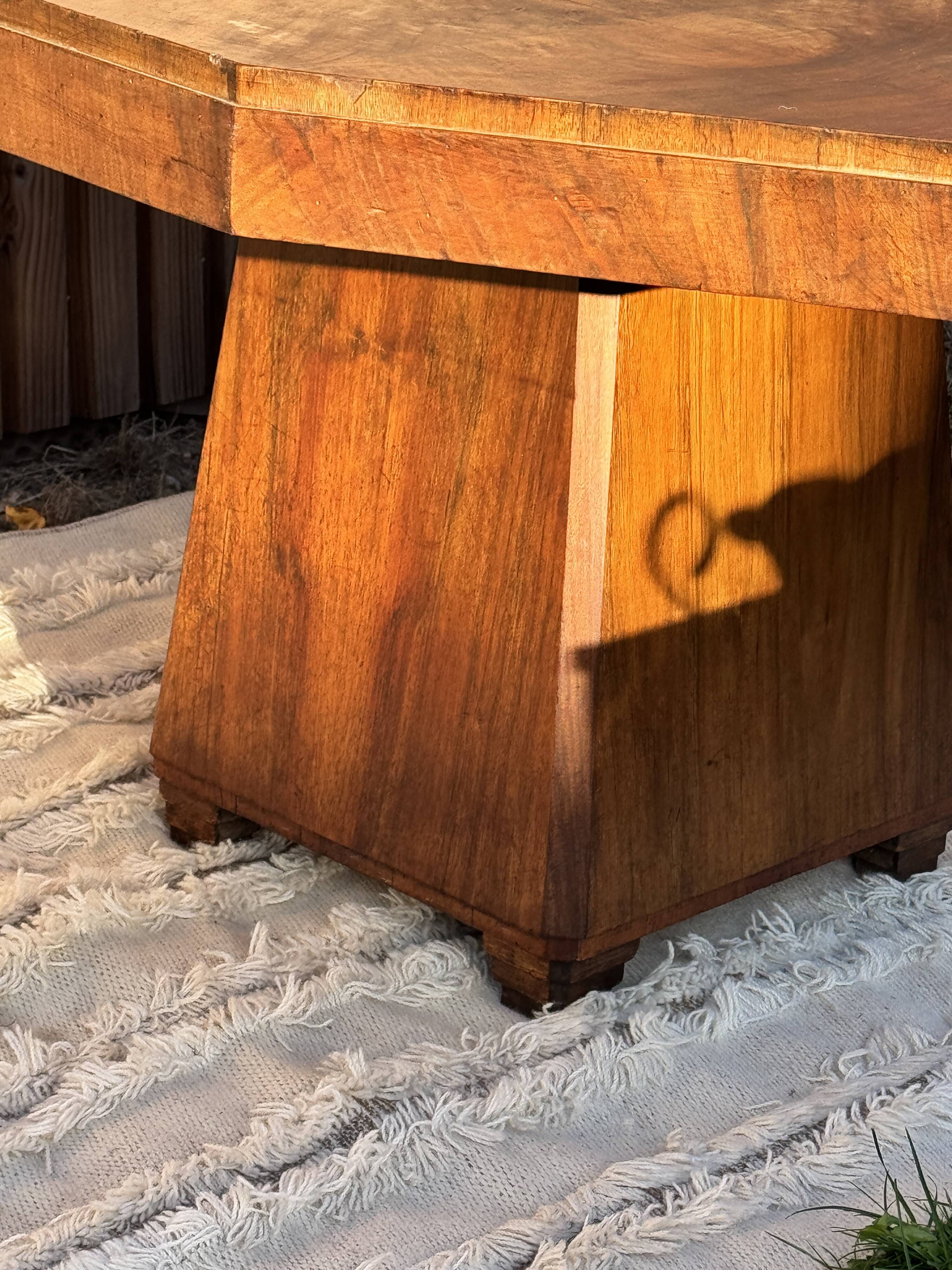 Rare table a manger octogonale art deco