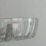 Plat en verre et métal argenté