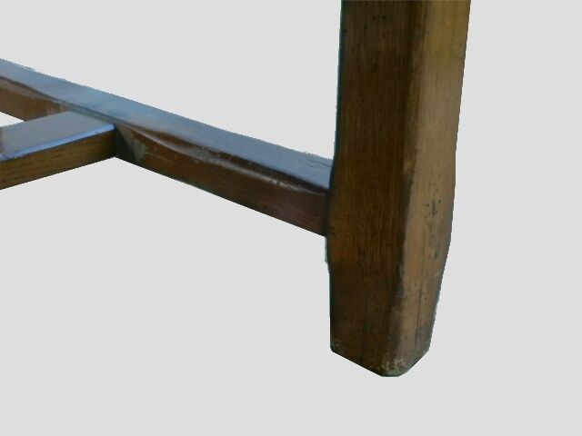 Massive old chene farm table