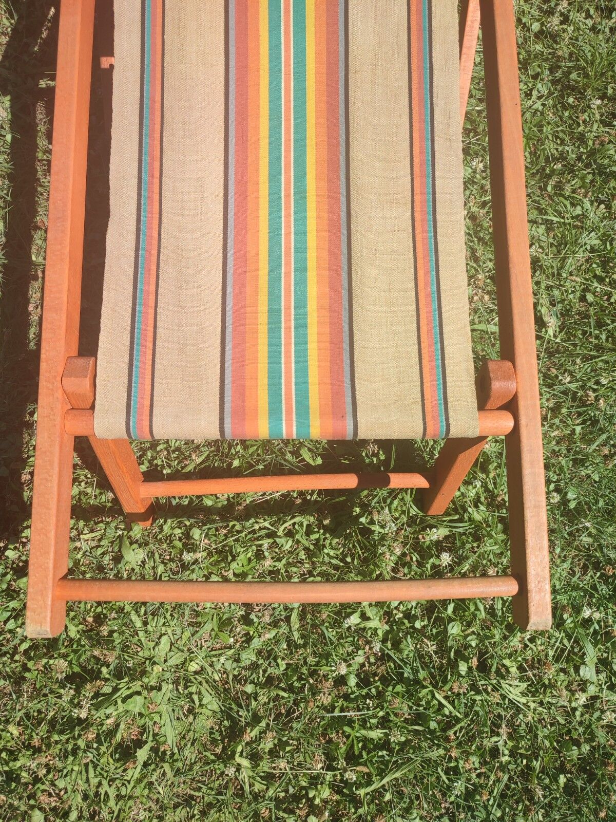 Chilean vintage deckchair