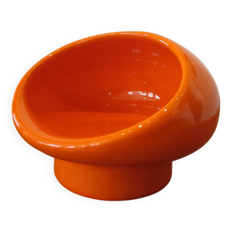 Italian ceramic ashtray by Marcello Cuneo for Gabbianelli