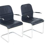 Set de 2 fauteuils  ”Cicero”, Kenneth Bergenblad, DUX, Suède, 1980
