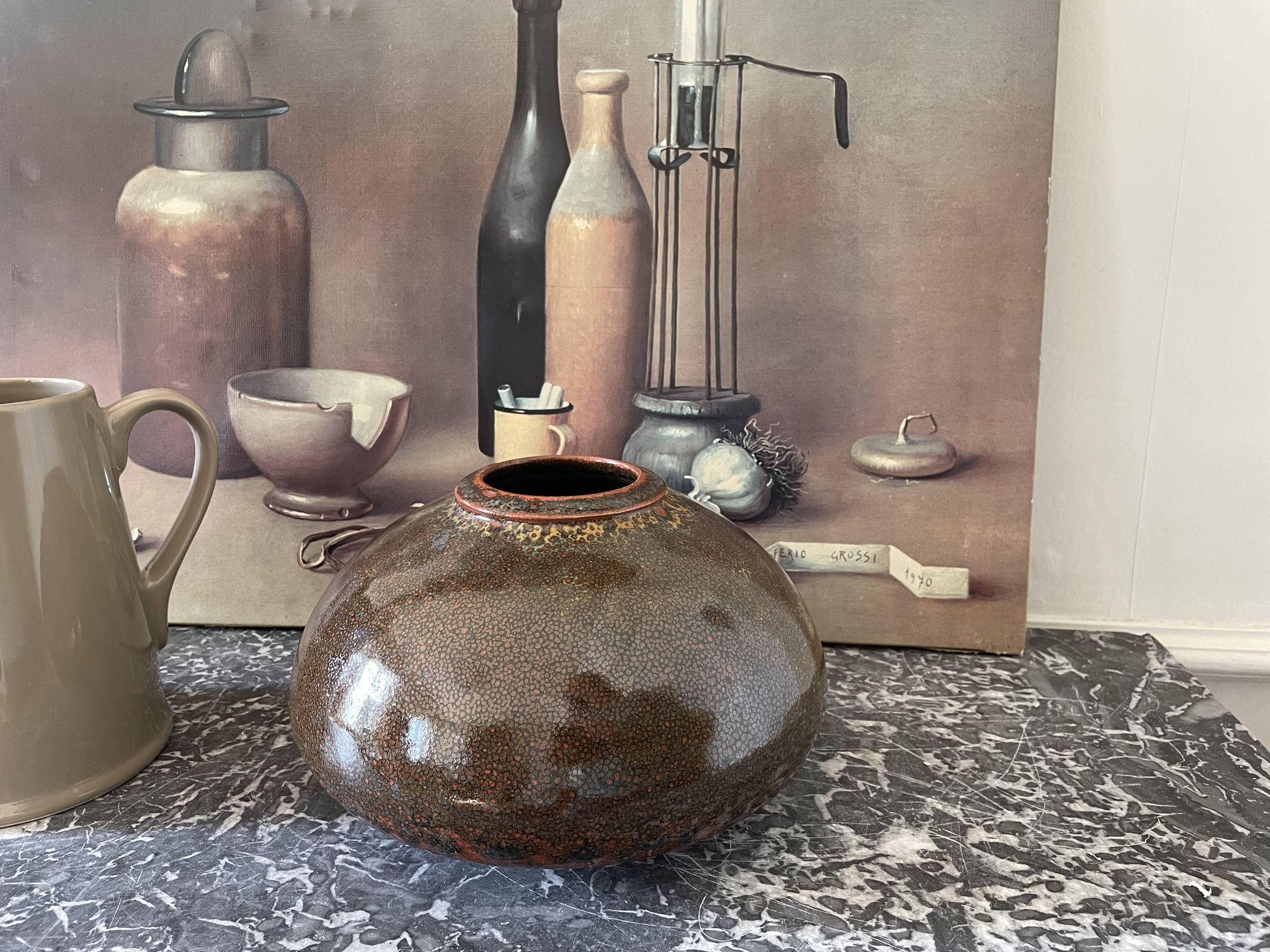 Vase émaillé