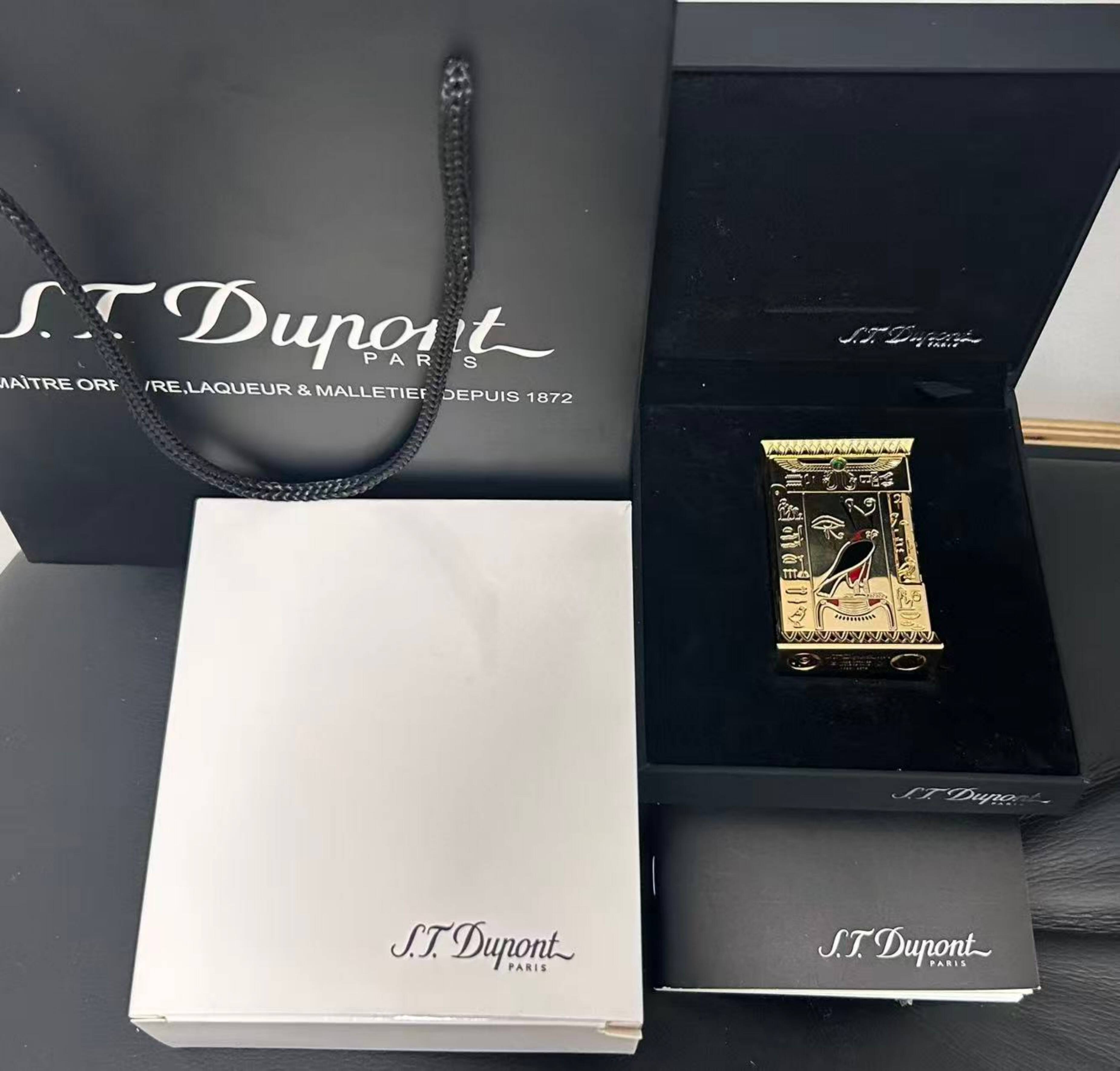 S.T. Dupont - Pharaoh - Lighter - Gold-plated